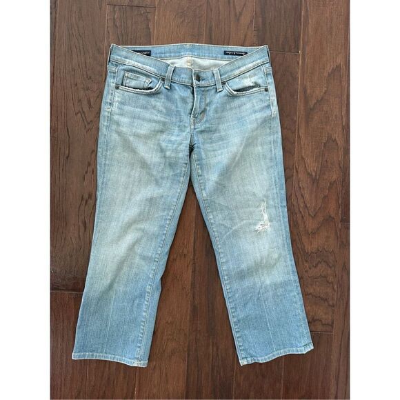 Citizens of Humanity Kelly Low Waist Crop Jeans size 29 - Picture 2 of 8
